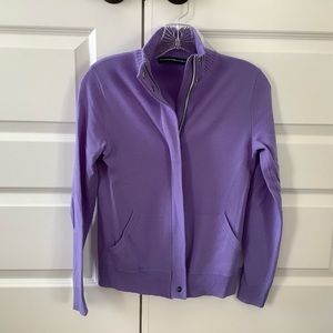 RALPH LAUREN Purple Cashmere Sweater